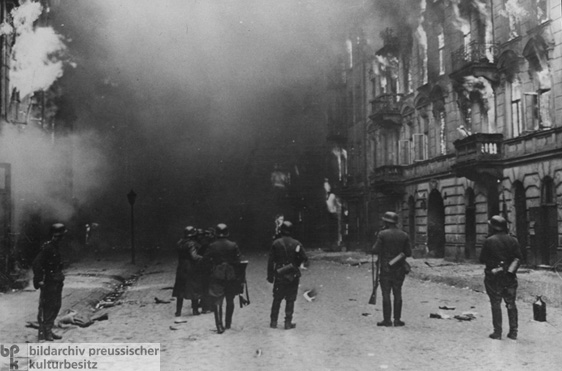 Suppression of the Warsaw Ghetto Uprising (April 22, 1943)